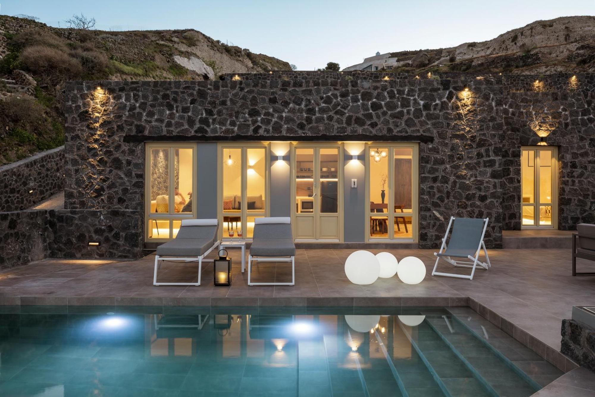 Almarossa Luxury Villas Vourvoulos Ngoại thất bức ảnh