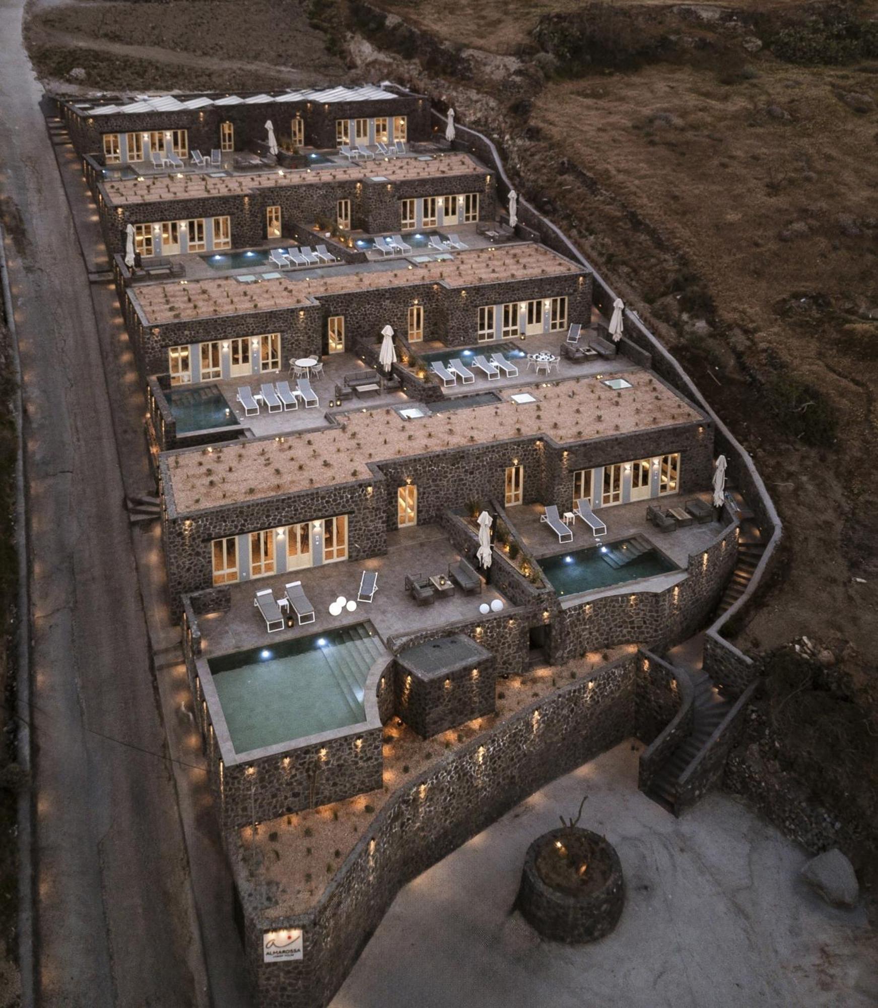 Almarossa Luxury Villas Vourvoulos Ngoại thất bức ảnh